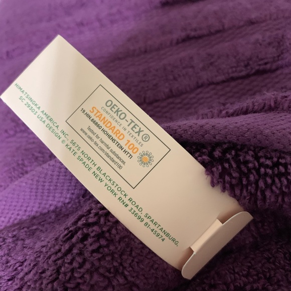 Kate Spade bath towels, NWT - Picture 4 of 5